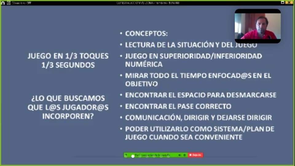 18 técnicos participaron en el webinar con Andrés Mondo