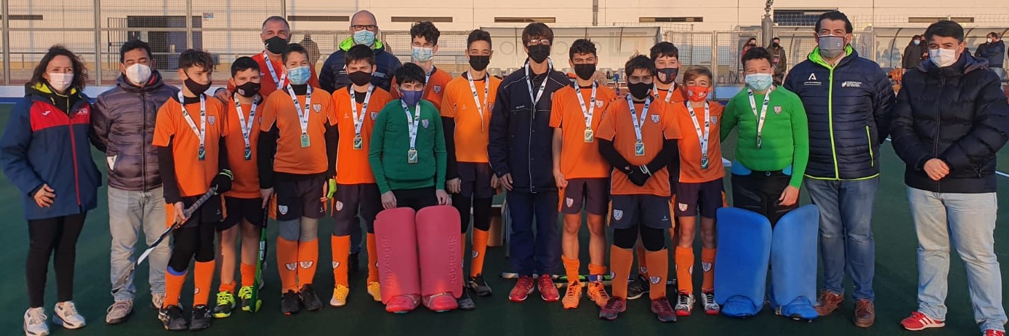 El CH San Fernando hace pleno en los Campeonatos de Andalucía Infantiles