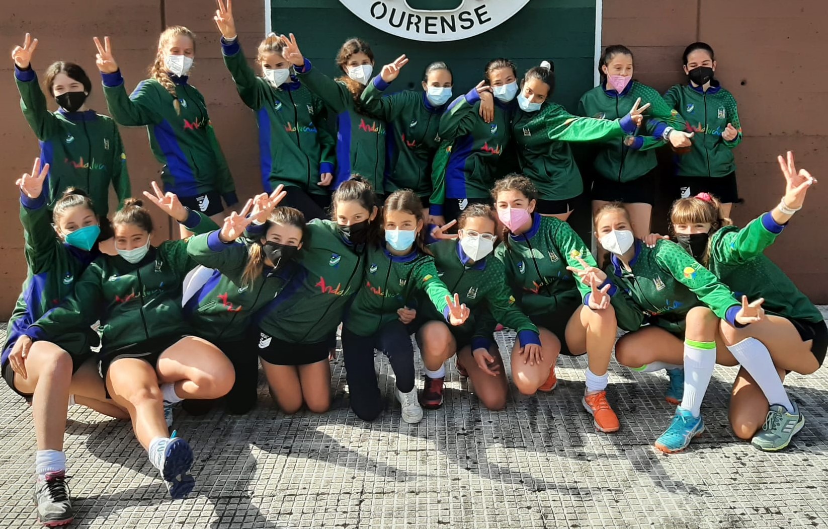 Las Selecciones Sub14 celebran el día de Andalucía con dos finales en Ourense