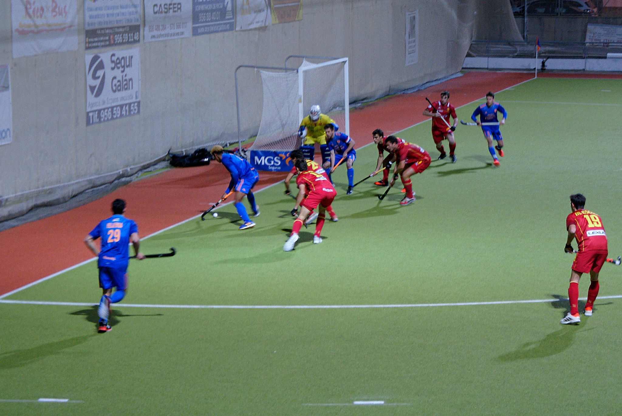 España cae ante Países Bajos en el Andalucía Hockey Series