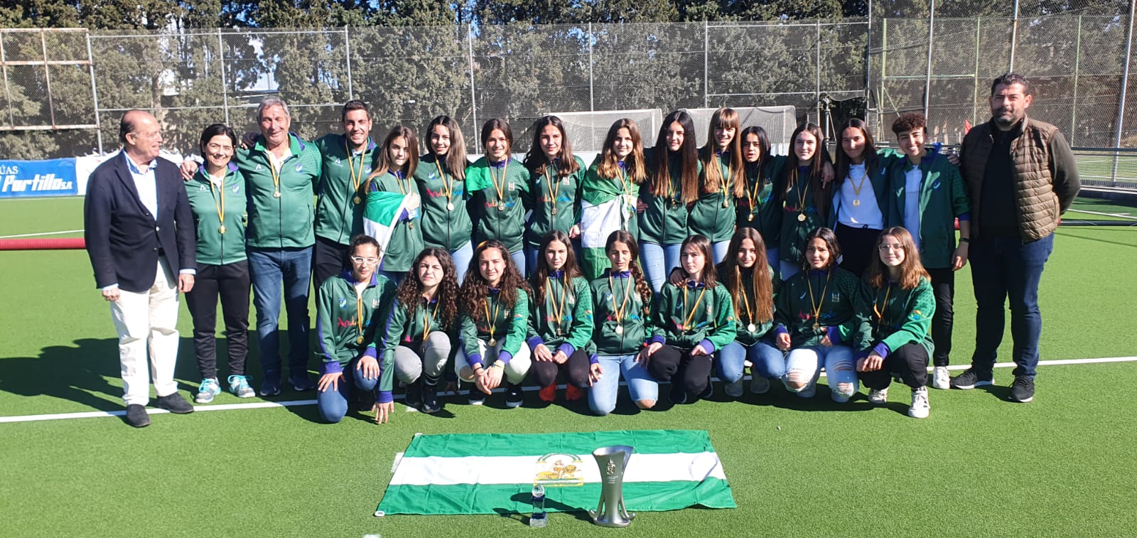 ANDALUCÍA CAMPEONAS de ESPAÑA Sub14 Femenina