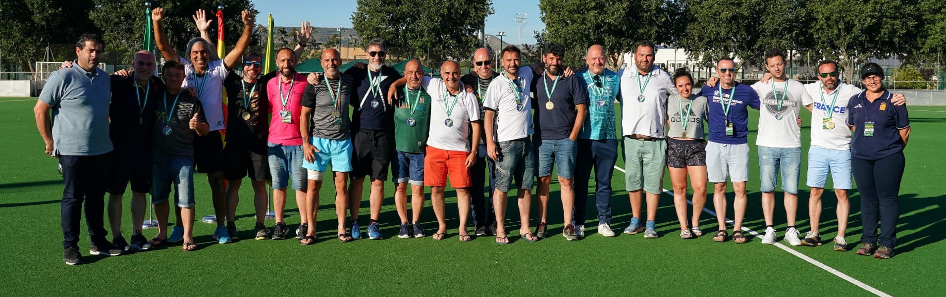 Raquetas de Mijas campeón de Andalucía de la categoría Master