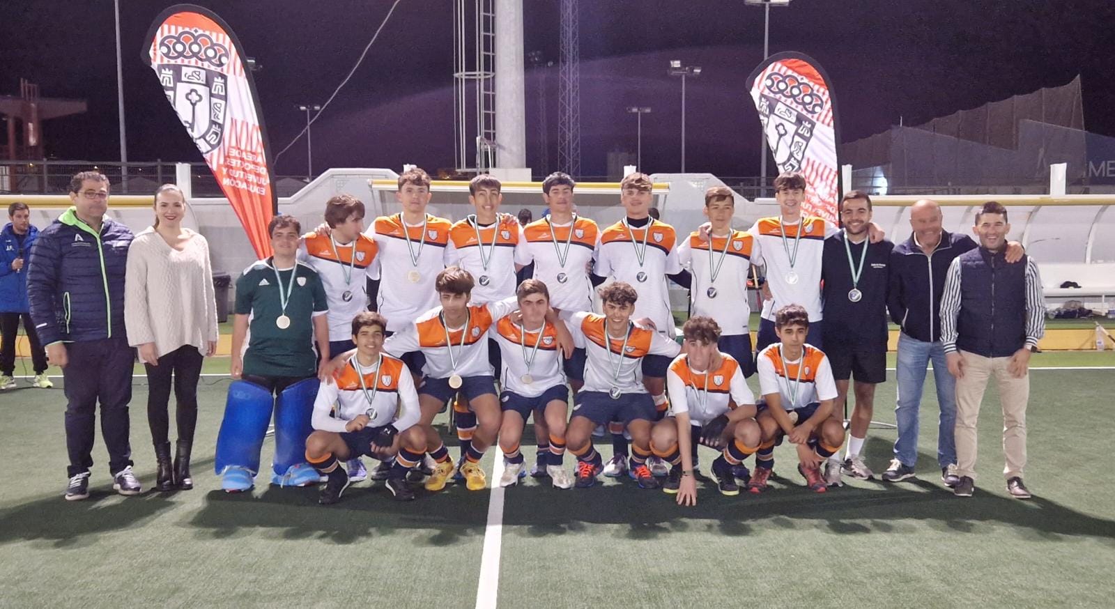 EL CH SAN FERNANDO SE PROCLAMAN CAMPEONES DE LA COPA DE ANDALUCÍA JUVENIL MASCULINA