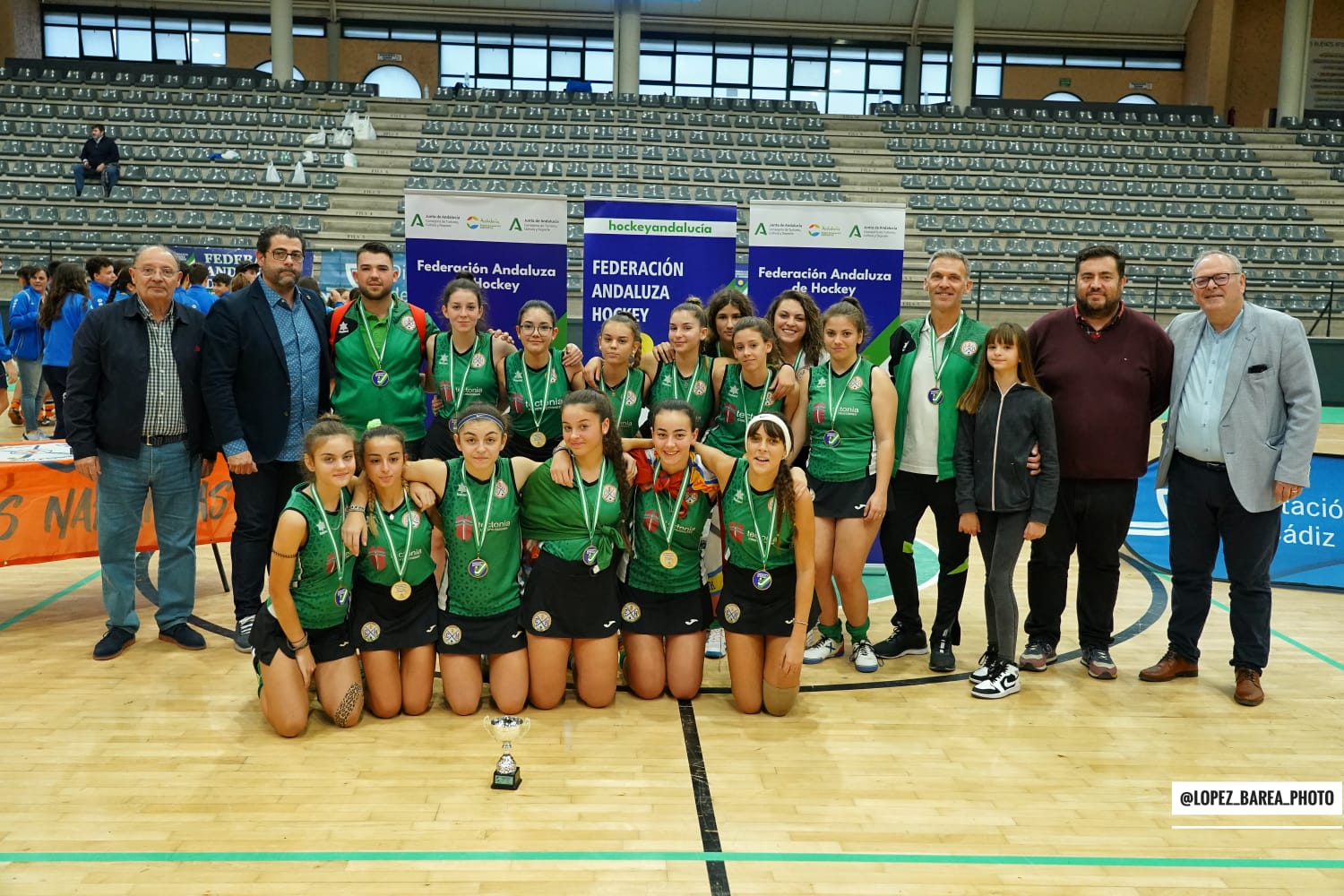 EL CH PECHINA; NUEVAS CAMPEONAS DE ANDALUCÍA CADETES DE HOCKEY SALA