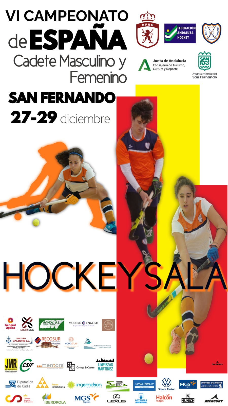 SAN FERNANDO RECIBE LOS CAMPEONATOS DE ESPAÑA DE SALA CADETES