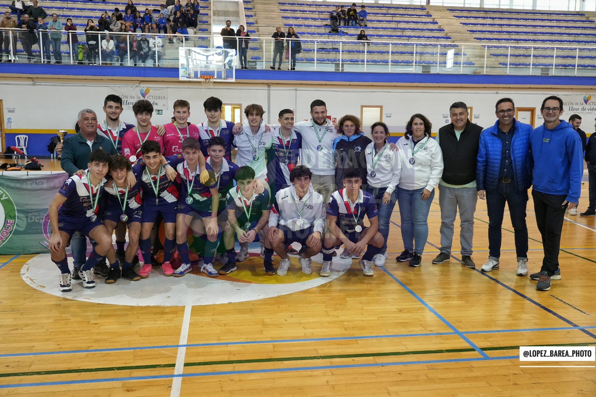 EL ESTUDIANTES 87 PORGESA CODIMAR; NUEVOS CAMPEONES DE ANDALUCÍA JUVENILES DE SALA