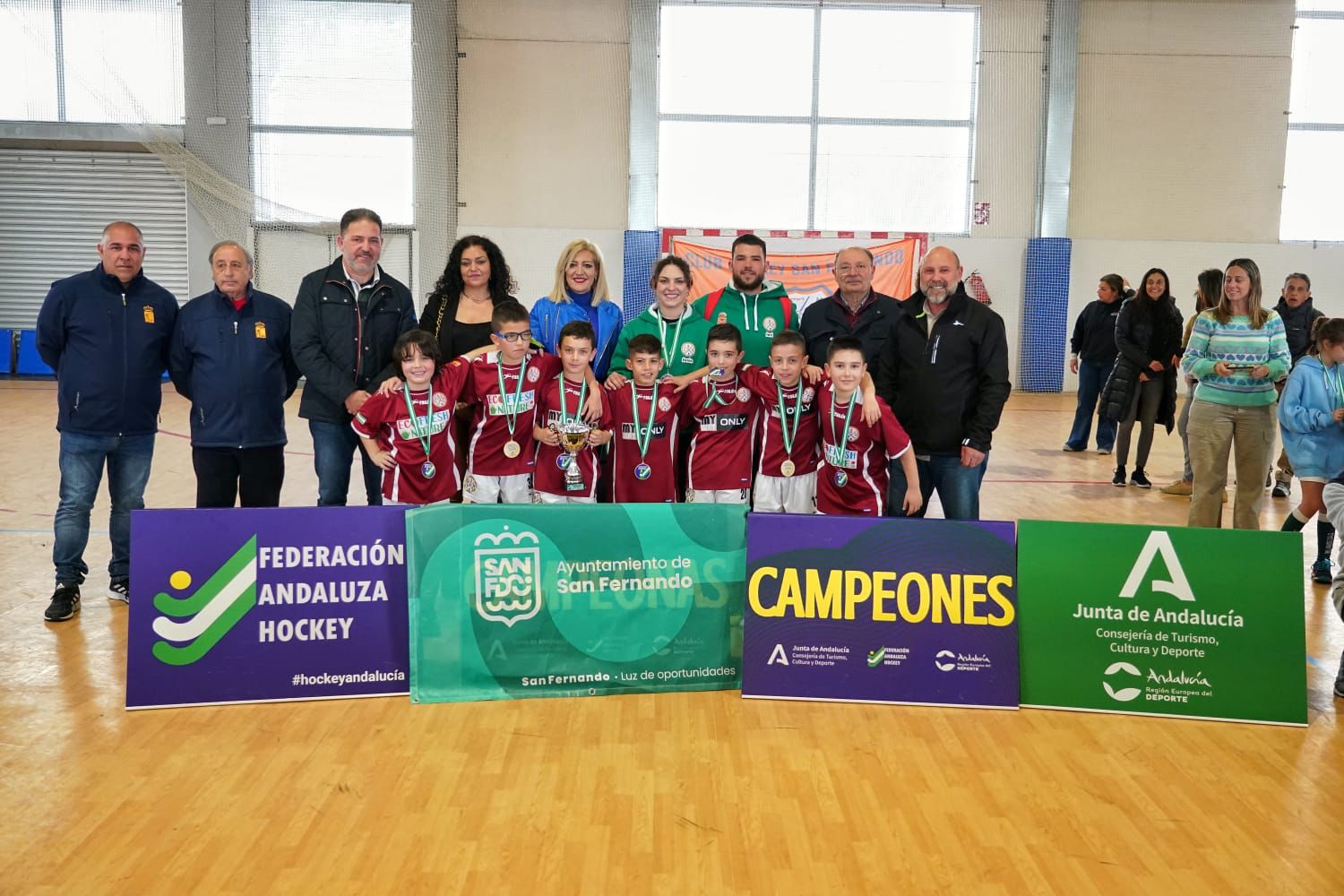 EL CH PECHINA; NUEVOS CAMPEONES DE ANDALUCÍA BENJAMINES DE SALA