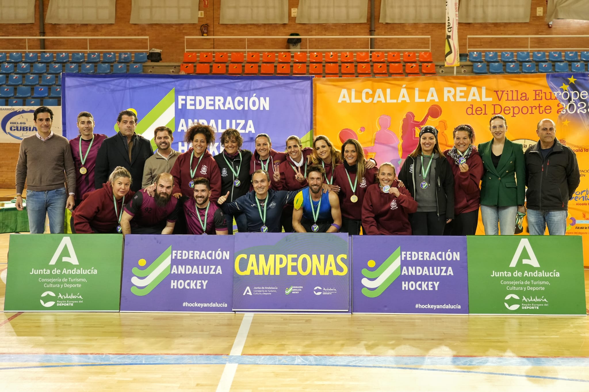 EL CH CHICLANA; NUEVAS CAMPEONAS DE ANDALUCÍA ABSOLUTAS B MÁSTER