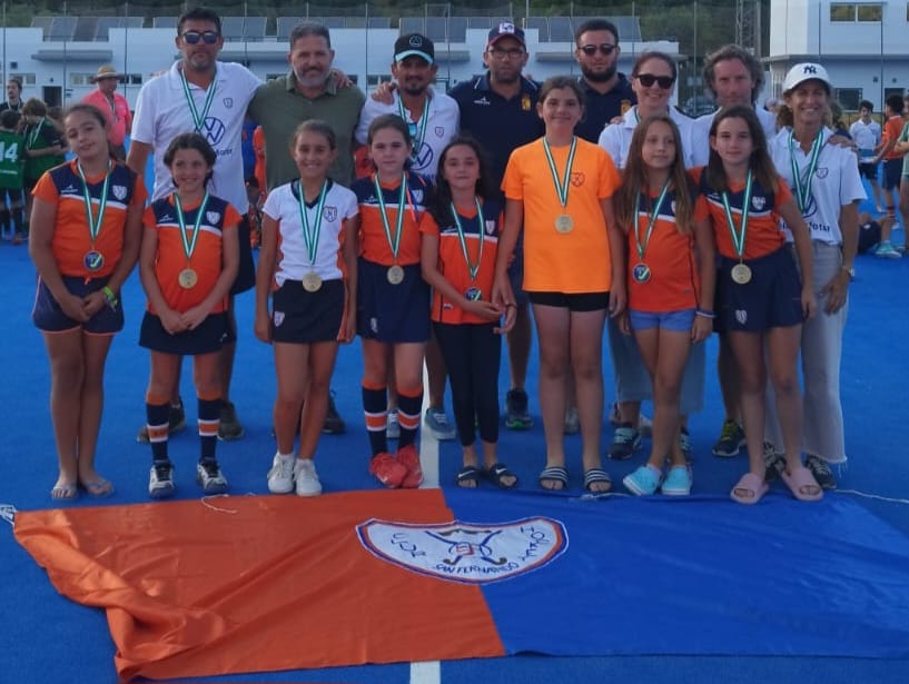 EL CH SAN FERNANDO, NUEVAS CAMPEONAS DE ANDALUCÍA BENJAMINES