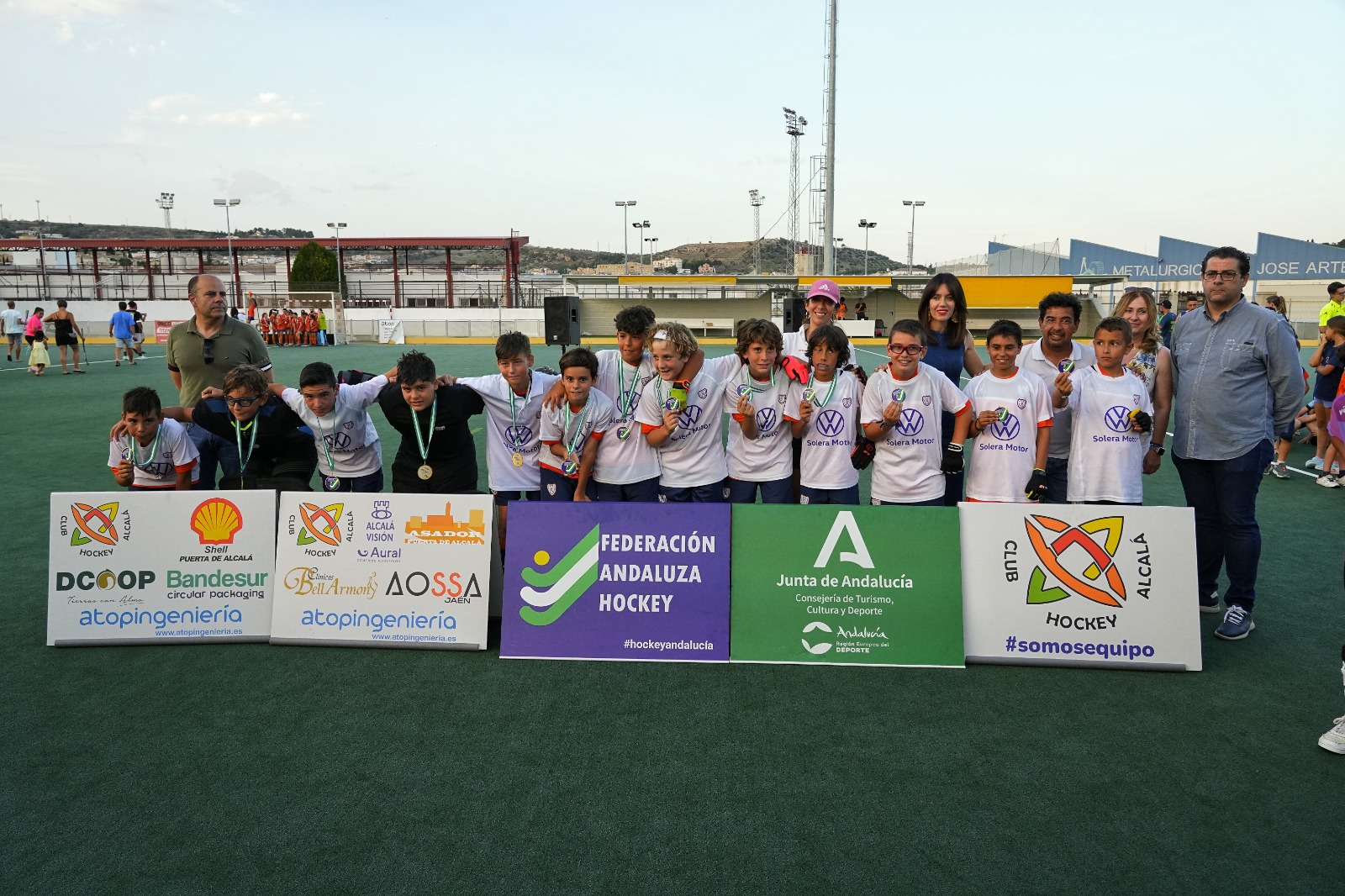 EL CH SAN FERNANDO, CAMPEONES DE LA COPA DE ANDALUCÍA ALEVÍN