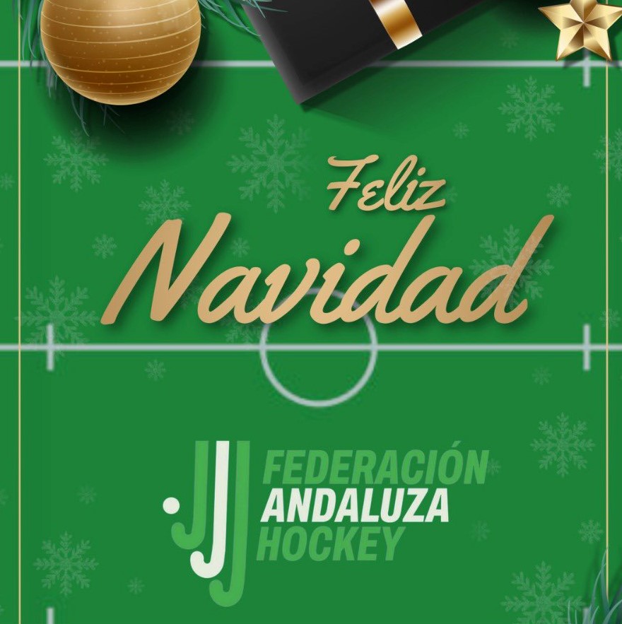 LA FEDERACIÓN ANDALUZA DE HOCKEY OS DESEA UNA MUY FELIZ NAVIDAD