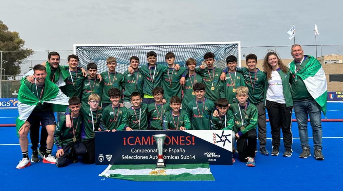 ANDALUCÍA, CAMPEONES DE ESPAÑA AUTONÓMICOS SUB-14